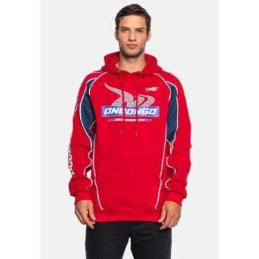 Imagem de Moletom Onbongo Canguru Fechado Recorte Masculino-Masculino