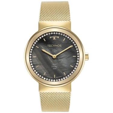 Imagem de Relógio Technos Feminino Slim Dourado - Gl22ag-1p Gl22ag-1p
