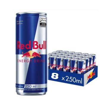Imagem de Pack de 8 latas Red Bull Energético, Energy Drink, 250ml