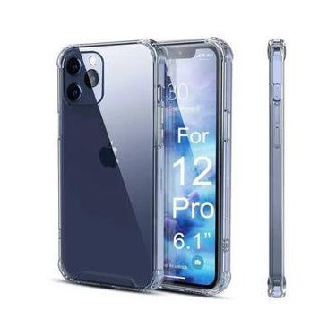 Imagem de Capa Case Capinha Anti Impacto Para Iphone 12 com Borda Protetora - Un