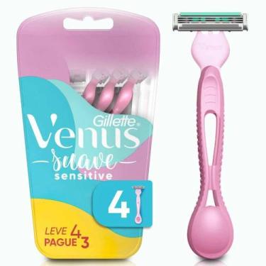 Imagem de Aparelho de Depilar VENUS Simply Sensitive Suave 4 Unidades