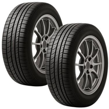 Imagem de Kit 2 Pneus Dynamo Aro 22,5 MAM02 Direcional Misto 295/80R22.5