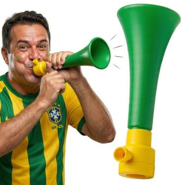 Imagem de Corneta N1 Vuvuzela De Assoprar Para Torcedor Copa Do Mundo Brasil - L
