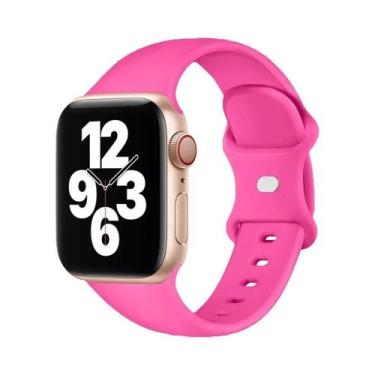 Imagem de Pulseira De Silicone De 40mm 41mm 42mm 44mm 45mm Para Apple Watch, Ban