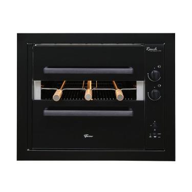 Imagem de Churrasqueira a Gas de Embutir 3 Espetos Ranch Fischer