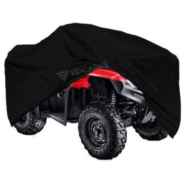 Imagem de Capa Premium Para Quadriciclo Honda Fourtrax TRX 400 420cc Preta - Vip