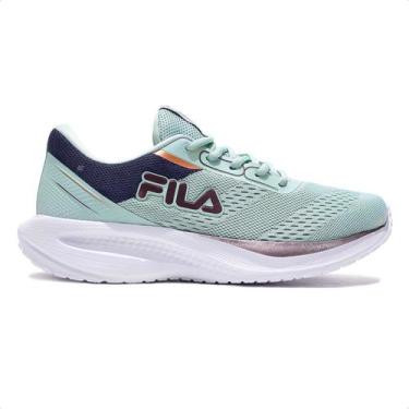 Imagem de Tênis Fila Rise Up Feminino, 36, Verde, Azul