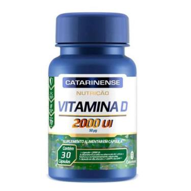 Imagem de Vitamina D 2000UI - 30 Cápsulas - Catarinense Nutrição