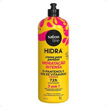 Imagem de Salon Line Hidra Original Creme Para Pentear Hidratação Profunda 1l