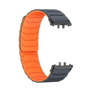 Imagem de Pulseira Inteligente Samsung Galaxy Fit 3 Com Fivela Magnética Ajustáv