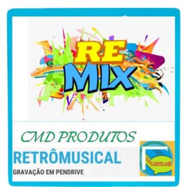 Imagem de Pen drive 8gb com músicas = Remix Nacional e Internacional Anos 70's á