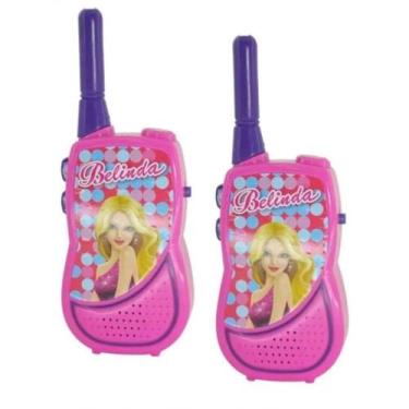 Imagem de Walkie Talkie Com Lanterna - Dm Toys - Rosa
