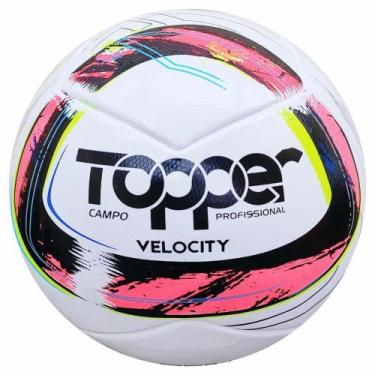 Imagem de Bola Futebol De Campo Velocity Samba Profissional Topper