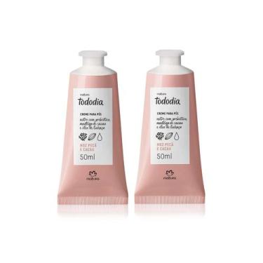 Imagem de Creme Desodorante Nutritivo para os Pés Noz Pecã e Cacau Tododia 50ml 