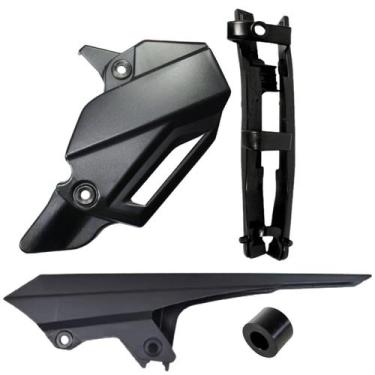 Imagem de Guia E Protetor Corrente, Tampa Pinhão Xtz 150 Crosser 15.22 - TRILHA