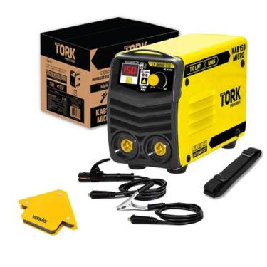 Imagem de Maquina Solda Inversora KAB150 Micro Ie-6150 Super Tork + Esquadro Mag