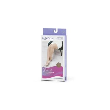 Imagem de Meia 7/8 782 20-30 M Normal P.A Vanila Ever Sheer Nude - Sigvaris