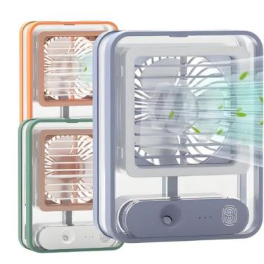Imagem de Mini Ventilador Climatizador Portátil Recarregavel - Sortido - Thor Im