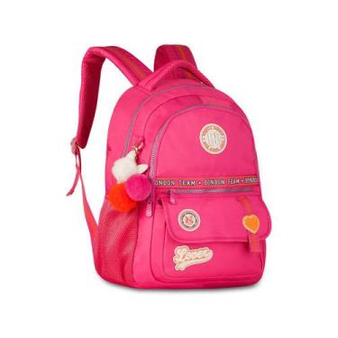Imagem de Escolar Rebecca Bonbon Mochila De Costas Rosa Juvenil Clio