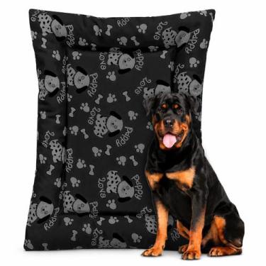 Imagem de Cama de Cachorro Colchão Confort Pet Grande Colchonete Lavável Tamanho
