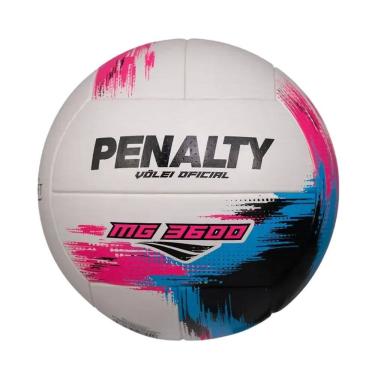 Imagem de Bola Vôlei Penalty MG 3600 XXV Branco e Rosa