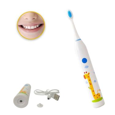 Imagem de Escova de Dente Eletrica Recarregavel 6 Velocidades Lingua Gengiva Limpeza Dental Profunda Higiene Bucal Escovacao