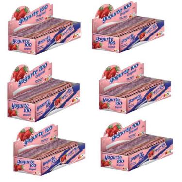 Imagem de Kit c/ 06 Displays  Pirulitos Yogurte 50un cada Dori 