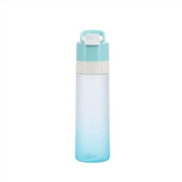 Imagem de Garrafa De Agua Com Borrifador Para Dias Quentes 650ml Com Alça Academ