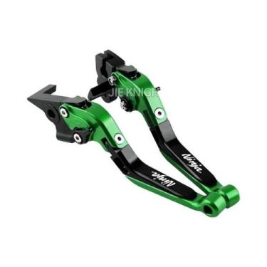 Imagem de Kit De Guidão CNC Dobrável E Extensível Para Motocicletas NINJA 250/30
