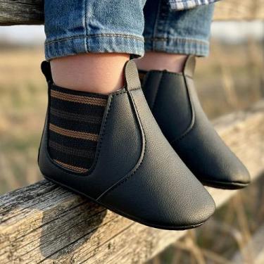 Imagem de Bota Country Jequinha Para bebê 0 A 12 Meses Confortável Lançamento Di