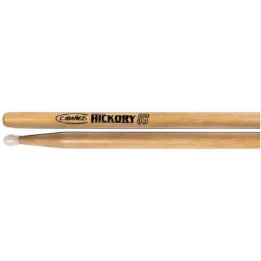 Imagem de Baqueta C. Ibañez Hickory 5BNH Padrão 5B Clássica Ponta de Nylon com M