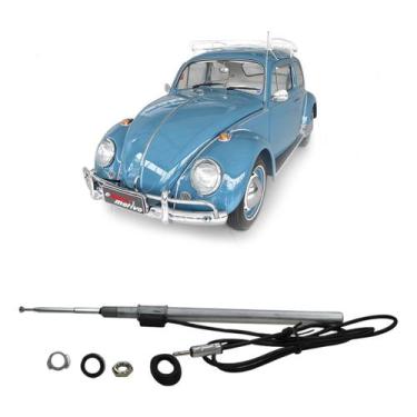 Imagem de Antena Telescopia Volkswagen Fusca 4 Estágios Cromada AN023 - Antico