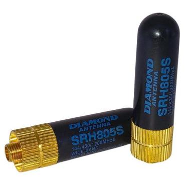 Imagem de Antena Diamond Srh805s Conector Smaf Para Radio Ht Baofeng