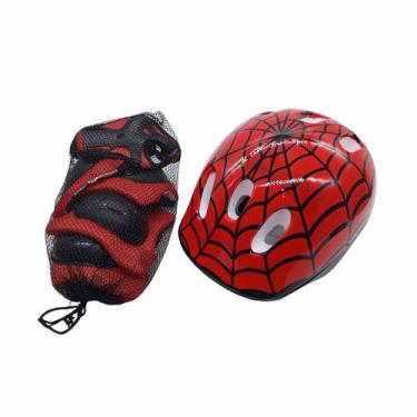 Imagem de Kit Proteção Infantil Completo Capacete Joelheira Cotoveleira - RAD7, 