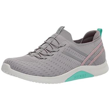 Imagem de Skechers Tênis feminino Athleisure 104181, Cinza/menta, 38