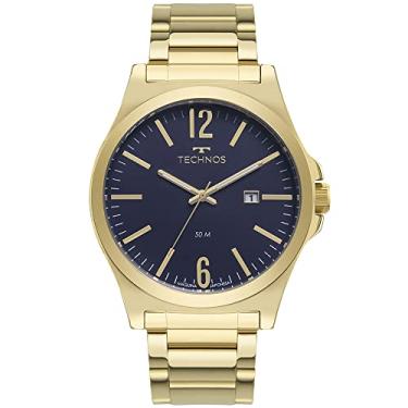 Imagem de Relógio Technos Masculino 2115MZM/1A Aço Dourado Classic