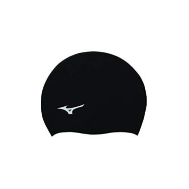 Imagem de Mizuno Touca de banho de silicone, preto, tamanho único
