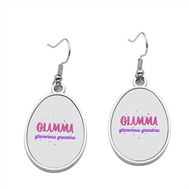 Imagem de Brinco Glamma Glamorous Grandma – Brincos com pingente para meninas – Presente de festa de aniversário dos namorados