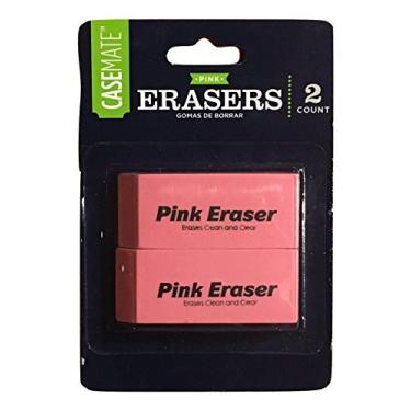 Imagem de Borracha rosa à prova de borrões 2 unidades da CASEMATE