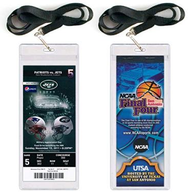 Imagem de StoreSMART – Suporte de bilhetes para eventos com cordão – 7,6 cm x 20,3 cm – Embalagem única – LY3019S