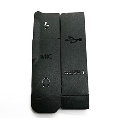 Imagem de TECKEEN Camera USB/ AV Out/ HDMI Port Rubber Cover Cap for Canon EOS 5D Mark IV 5D4