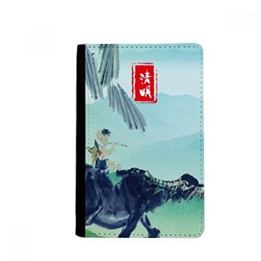 Imagem de Bolsa de cartão com porta-passaporte Emcitados Insetos Vinte e Quatro Termo Solar, Multicolorido.