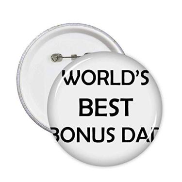 Imagem de Bônus Papai Festival Citação Broche Emblema Botão Decoração 5 peças