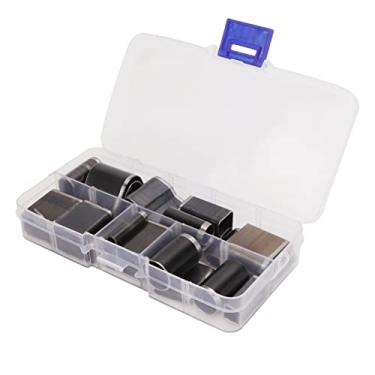 Imagem de Cortador de argila de polímero, 24 formas, material de aço, couro, cortador de furos para tiras de celular para camadas de tecidos