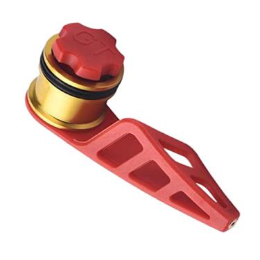 Imagem de Kokiya de bobina de pesca portátil, máquina de enrolar nó de pesca de nó GT, dispositivo útil de nó líder de de nó, Vermelho