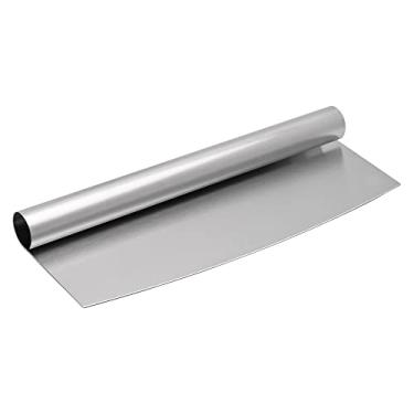 Imagem de Mimo Style Cortador de Pizza e Pães, Utensílio Doméstico Ideal Para Cortar Tortas, Waffles, Biscoitos e Outras Massas, Também Auxilia no Preparo de Receitas, Produzido Inteiramente Em Aço Inoxidável