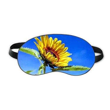 Imagem de Sunflowers Blue Sky Sunshine Flower Sleep Eye Shield Soft Night Vlindfold Shade Cover