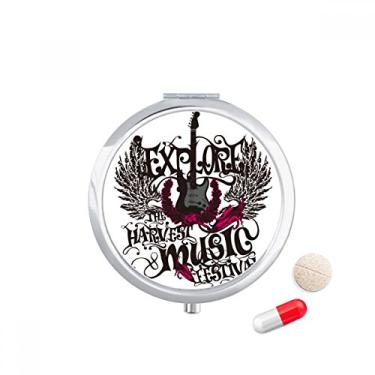 Imagem de Explore uoThe Harvest Caixa de comprimidos de música de rock dispensador de remédios