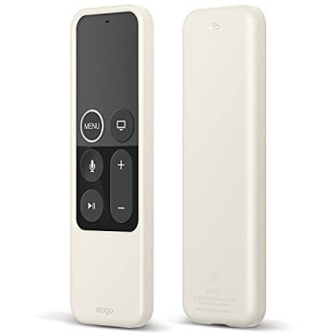 Imagem de Capa fina elago R2 – [antiderrapante] [justo] [durável] [absorção de choque] – para Apple TV Siri Remote 4ª e 5ª geração, Branco