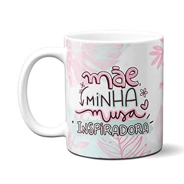 Imagem de Caneca Frase Dia das Mães Musa Ispiradora Melhor Mãe Mundo